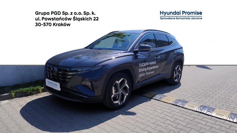 HYUNDAI Tucson Platinum Luxury 4WD 6AT HYBRYDA | DEMO 4WD automat dwusprzęgłowa (DCT, DSG)<br /><small>(Samochód demonstracyjny)</small>