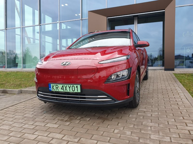 HYUNDAI Kona EV 64 kWh (204KM) SINGLE SMART SAFETY automat<br /><small>(Samochód demonstracyjny)</small>