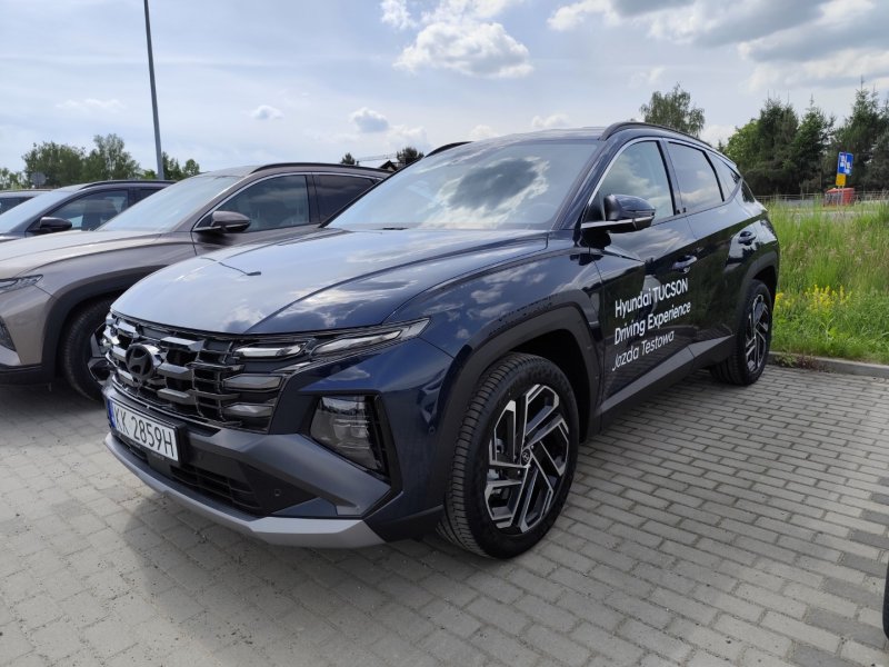 HYUNDAI Tucson 1,6L T-GDI 48V 160KM 2WD 7DCT PLATINUM MY'25 automat dwusprzęgłowa (DCT, DSG)<br /><small>(Samochód demonstracyjny)</small>